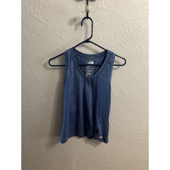 The North Face Shirt Women's Blue Tank Top Size‎ Small  Sleeveless - Picture 2 of 7